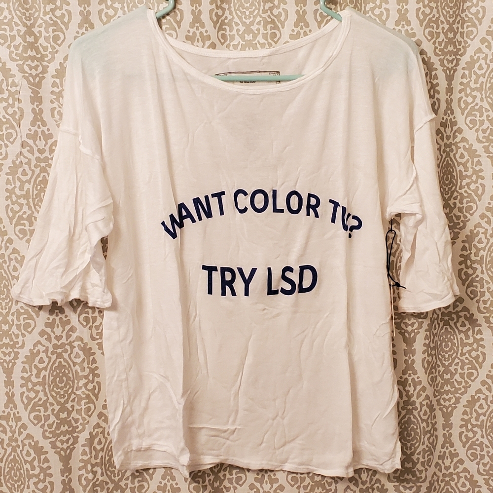 🤍 Daydream Nation Color TV Short Sleeve Tee 🤍